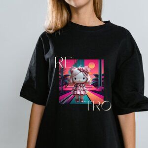 Hello Kitty Unique Graphic T-shirt for Women and Men Bold & Trendy Design